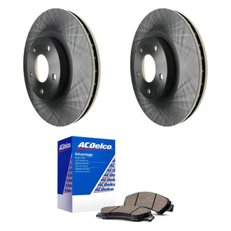 ACDelco® - Silver™ Front Brake Kit with Ceramic Pads