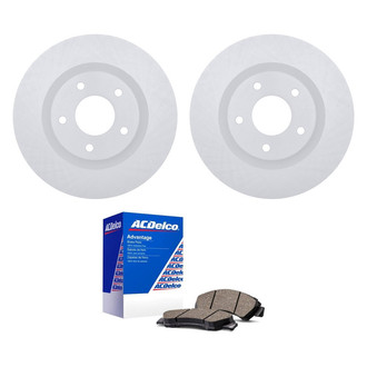 ACDelco® - Silver™ Front Brake Kit with Ceramic Pads