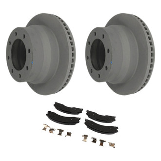 ACDelco® - GM Genuine Parts™ Plain Brake Kit with Semi-Metallic Pads