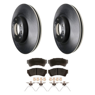 ACDelco® - Silver™ Front Brake Kit with Ceramic Pads