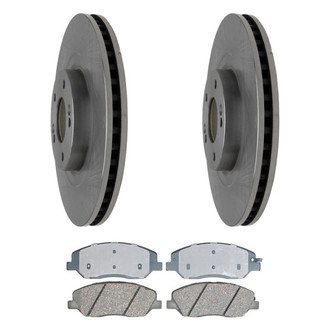 ACDelco® - Silver™ Brake Kit with Ceramic Pads