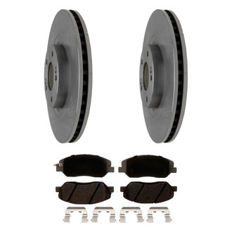 ACDelco® - Silver™ Front Brake Kit with Ceramic Pads