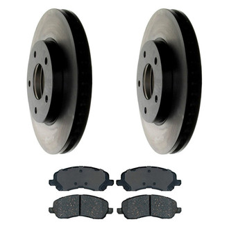 ACDelco® - Silver™ Brake Kit with Ceramic Pads
