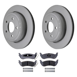 ACDelco® - Silver™ Rear Brake Kit with Ceramic Pads