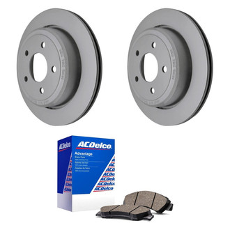 ACDelco® - Silver™ Rear Brake Kit with Ceramic Pads