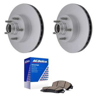 ACDelco® - Silver™ Front Brake Kit with Ceramic Pads