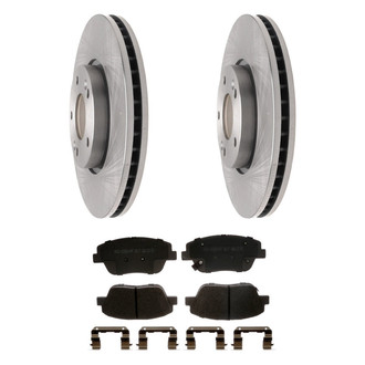 ACDelco® - Silver™ Front Brake Kit with Ceramic Pads