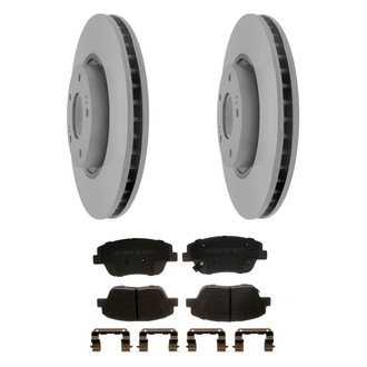 ACDelco® - Silver™ Front Brake Kit with Ceramic Pads