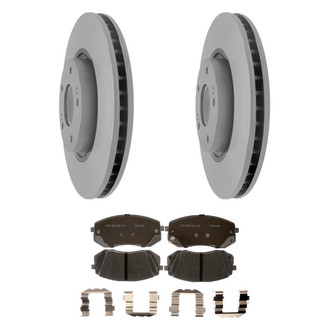ACDelco® - Silver™ Front Brake Kit with Ceramic Pads