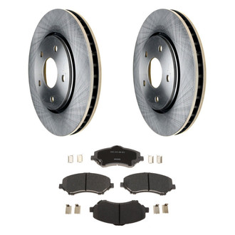 ACDelco® - Silver™ Brake Kit with Ceramic Pads
