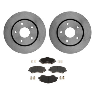 ACDelco® - Silver™ Brake Kit with Ceramic Pads