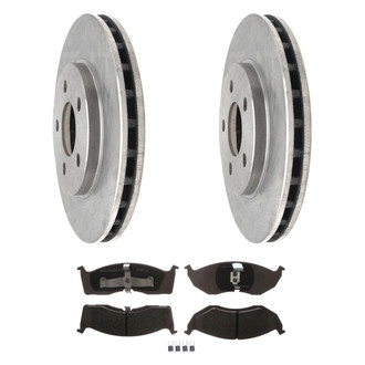 ACDelco® BNDL-31000458 - Silver™ Front Brake Kit with Ceramic Pads