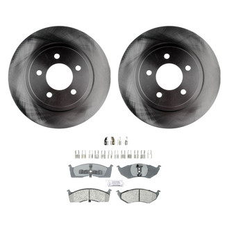 ACDelco® - Silver™ Front Brake Kit with Ceramic Pads
