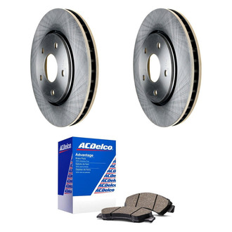 ACDelco® - Silver™ Front Brake Kit with Ceramic Pads