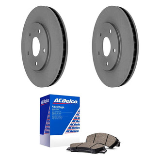 ACDelco® - Silver™ Front Brake Kit with Ceramic Pads