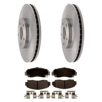 ACDelco® - Silver™ Front Brake Kit with Ceramic Pads