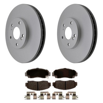 ACDelco® - Silver™ Front Brake Kit with Ceramic Pads