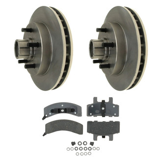 ACDelco® - Silver™ Front Brake Kit with Ceramic Pads