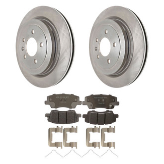 ACDelco® - Silver™ Rear Brake Kit with Ceramic Pads