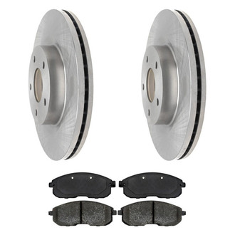 ACDelco® - Silver™ Front Brake Kit with Ceramic Pads