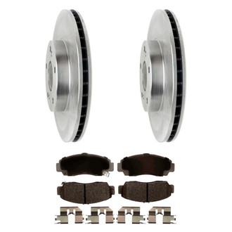 ACDelco® - Silver™ Front Brake Kit with Ceramic Pads