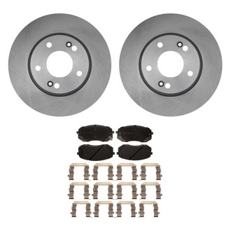 ACDelco® - Silver™ Front Brake Kit with Ceramic Pads