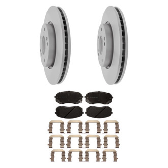 ACDelco® - Silver™ Front Brake Kit with Ceramic Pads