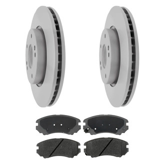 ACDelco® - Silver™ Front Brake Kit with Ceramic Pads