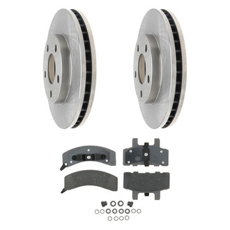 ACDelco® - Silver™ Front Brake Kit with Ceramic Pads