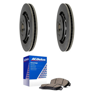 ACDelco® - Silver™ Front Brake Kit with Ceramic Pads