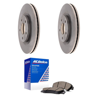 ACDelco® - Silver™ Front Brake Kit with Ceramic Pads