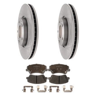 ACDelco® - Silver™ Front Brake Kit with Ceramic Pads