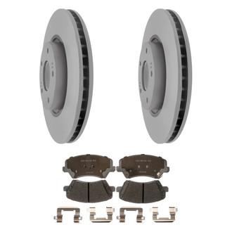 ACDelco® - Silver™ Front Brake Kit with Ceramic Pads