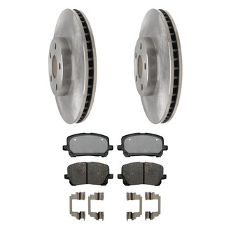 ACDelco® - Silver™ Front Brake Kit with Ceramic Pads