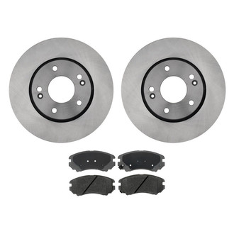 ACDelco® - Silver™ Front Brake Kit with Ceramic Pads