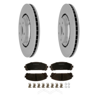ACDelco® - Silver™ Front Brake Kit with Ceramic Pads