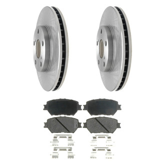 ACDelco® - Silver™ Front Brake Kit with Ceramic Pads