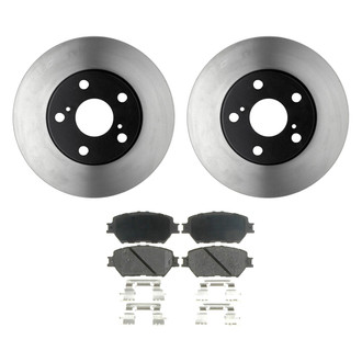 ACDelco® - Silver™ Front Brake Kit with Ceramic Pads