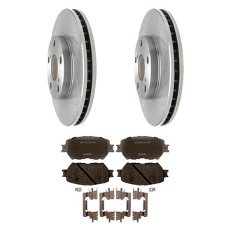 ACDelco® - Silver™ Front Brake Kit with Ceramic Pads