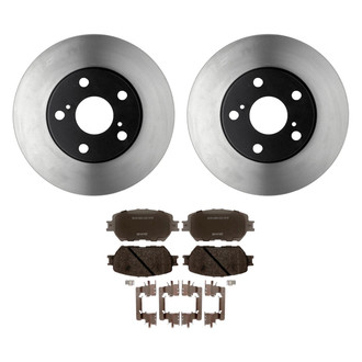 ACDelco® - Silver™ Front Brake Kit with Ceramic Pads