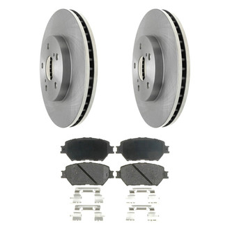 ACDelco® - Silver™ Front Brake Kit with Ceramic Pads
