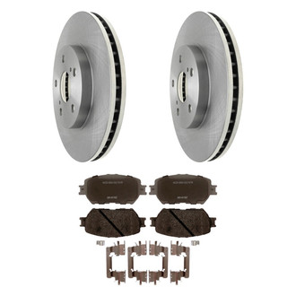 ACDelco® - Silver™ Front Brake Kit with Ceramic Pads