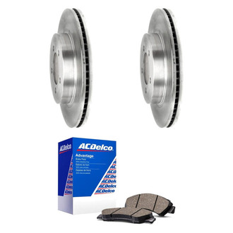 ACDelco® - Silver™ Front Brake Kit with Ceramic Pads