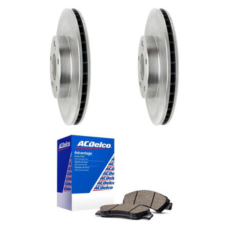 ACDelco® - Silver™ Front Brake Kit with Ceramic Pads