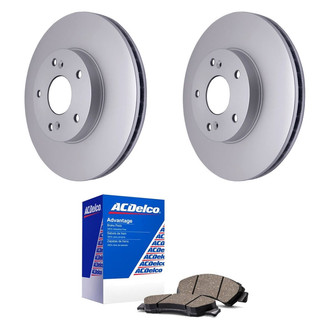 ACDelco® - Silver™ Front Brake Kit with Ceramic Pads