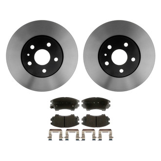 ACDelco® - Silver™ Front Brake Kit with Ceramic Pads