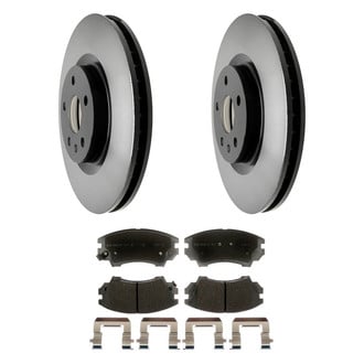 ACDelco® - Silver™ Front Brake Kit with Ceramic Pads