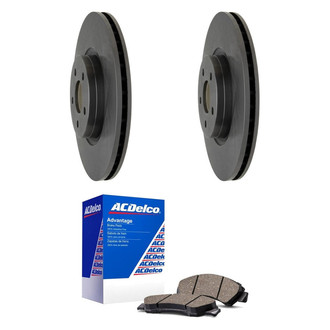 ACDelco® - Silver™ Front Brake Kit with Ceramic Pads