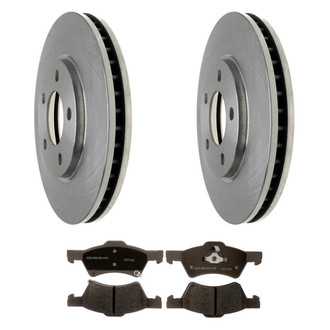 ACDelco® - Silver™ Front Brake Kit with Ceramic Pads