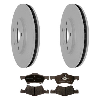 ACDelco® - Silver™ Front Brake Kit with Ceramic Pads